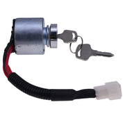 DURAFORCE Ignition Switch w/2Keys 37410-59110 for B1550E B1750D B1750E B1750HST B2150D