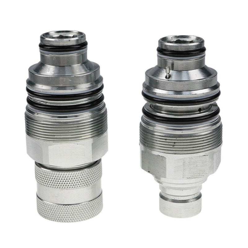 DURAFORCE Flat Face Coupler Kit 84390117 84390118 for New Holland L225 L221 L223 L230 C227