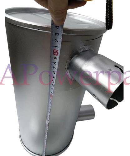 DURAFORCE Muffler Silencer 6205-11-5330 6204-13-5210 for Komatsu 4D95 PC120-5 PC120-6