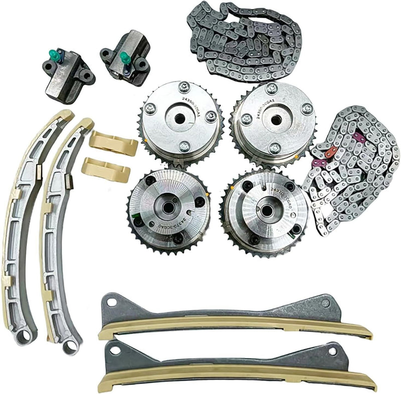 DURAFORCE Timing Chain Kit 24350-3CGA1 forSorento Hyundai Azera Santa Fe Palisade 3.3/3.8L