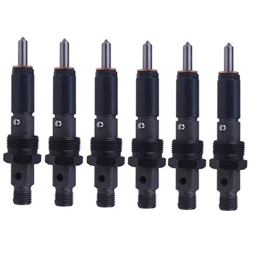 DURAFORCE 3897596 3967597 0432131753 Fuel Injector for Cummins Engine 6BTA 5.9L 6PCS