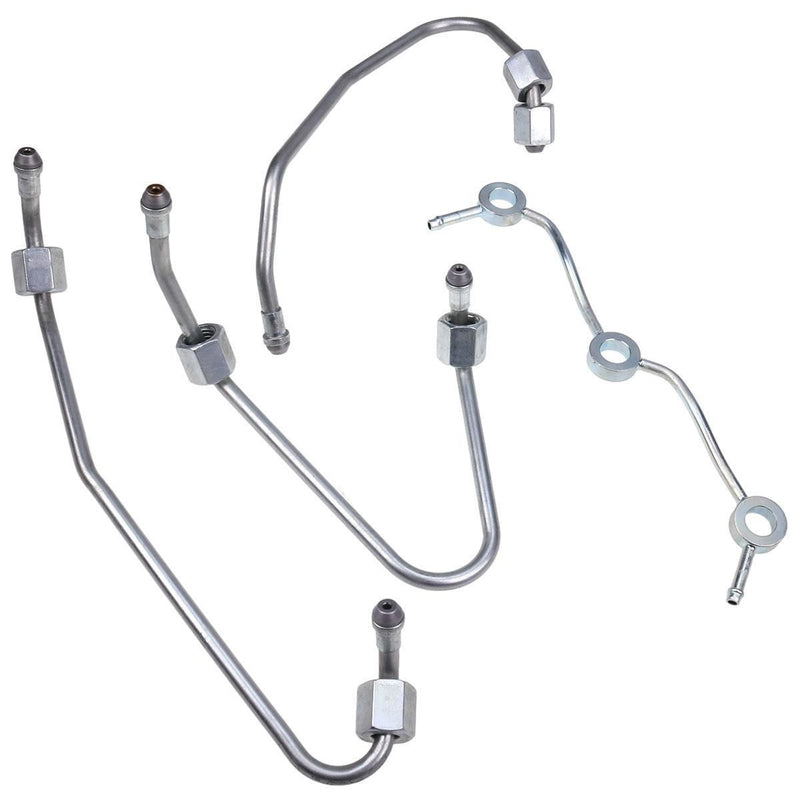 DURAFORCE Fuel Injector Pipe Set for Kubota D1105 Bobcat 463 553 S70 B100 E25 E27Z