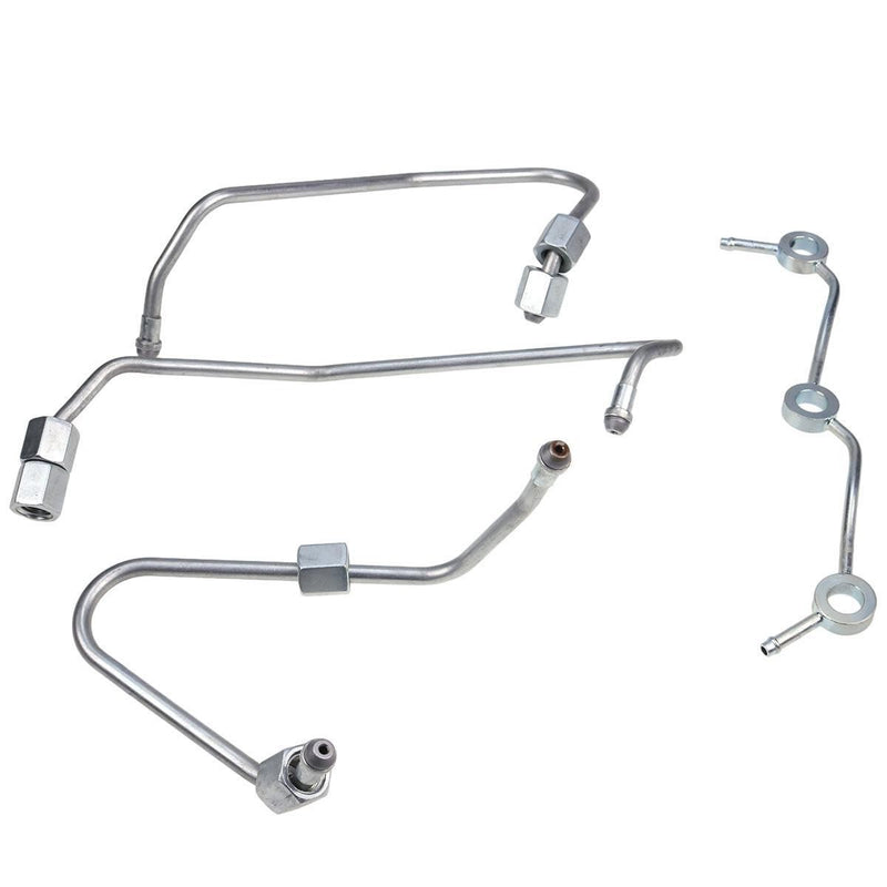 DURAFORCE Fuel Injector Pipe Set for Kubota D1105 Bobcat 463 553 S70 B100 E25 E27Z
