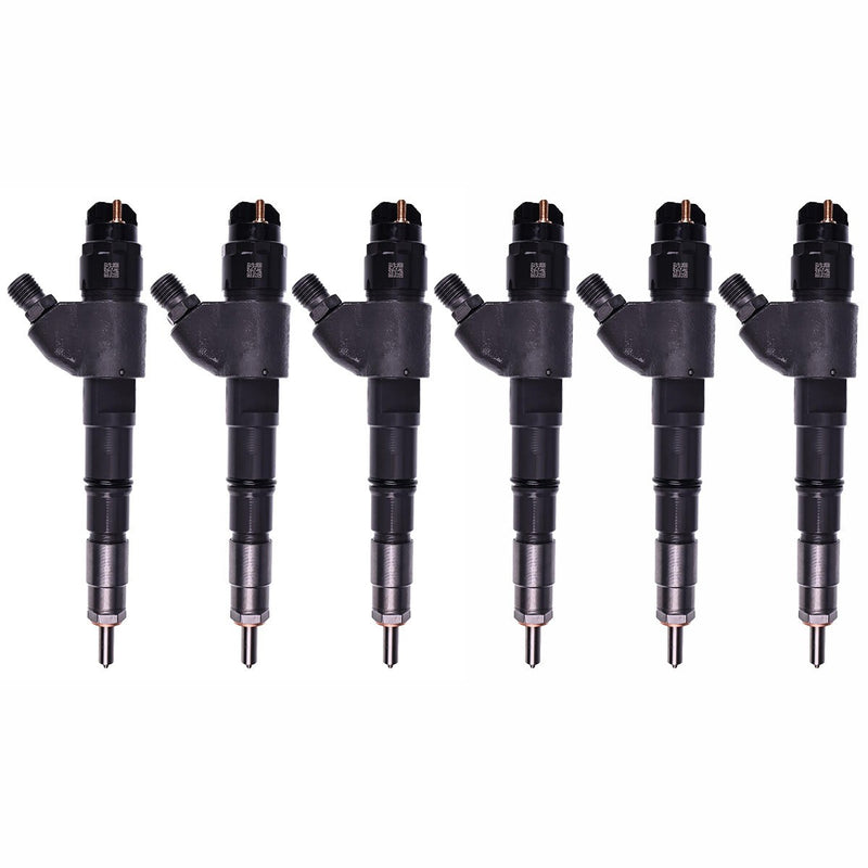 DURAFORCE 6 Pcs Fuel Injector VOE20798114 for Volvo D5E D6D D7D D7E EC200D EC210D EC240C
