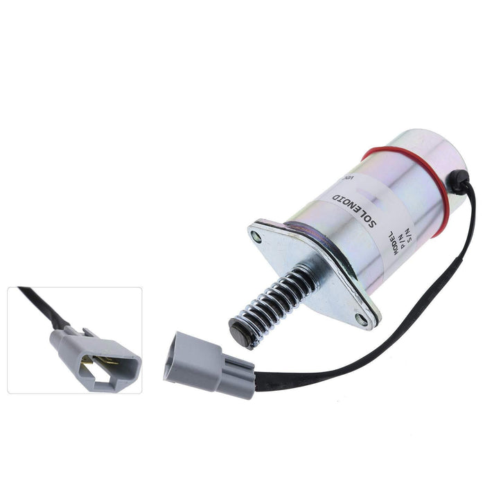 DURAFORCE 12V Heavy Duty Stop Solenoid Diesel for Trombetta 8.2L D513-A30 Detroit 8923206