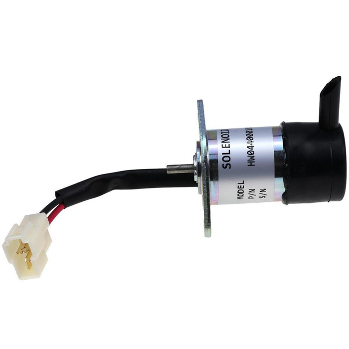 DURAFORCE 12V Stop Solenoid 052600-4150 for Kubota Excavator KX41-2 KX41H KX61-2 KX91-2