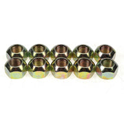 DURAFORCE 10X Wheel Nut 6564669 for Bobcat 1213 1600 2000 2400 2410 444M 500 520 530 533