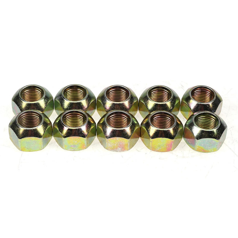 DURAFORCE 10X Wheel Nut 6564669 for Bobcat 1213 1600 2000 2400 2410 444M 500 520 530 533