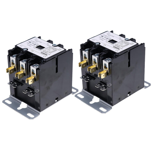 DURAFORCE 2X SA-3P-40A-240V Coil Definite Purpose Contactor 3 Poles 40 Amp 240V AC