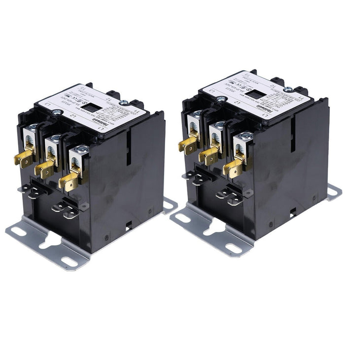 DURAFORCE 2X SA-3P-40A-240V Coil Definite Purpose Contactor 3 Poles 40 Amp 240V AC