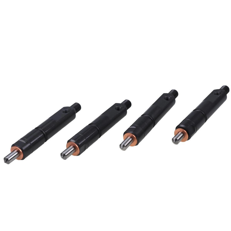 DURAFORCE 4Pcs Fuel Injectors 2645A025 17/106200 for Perkins Engine 1004-4T JCB Loader 3CX