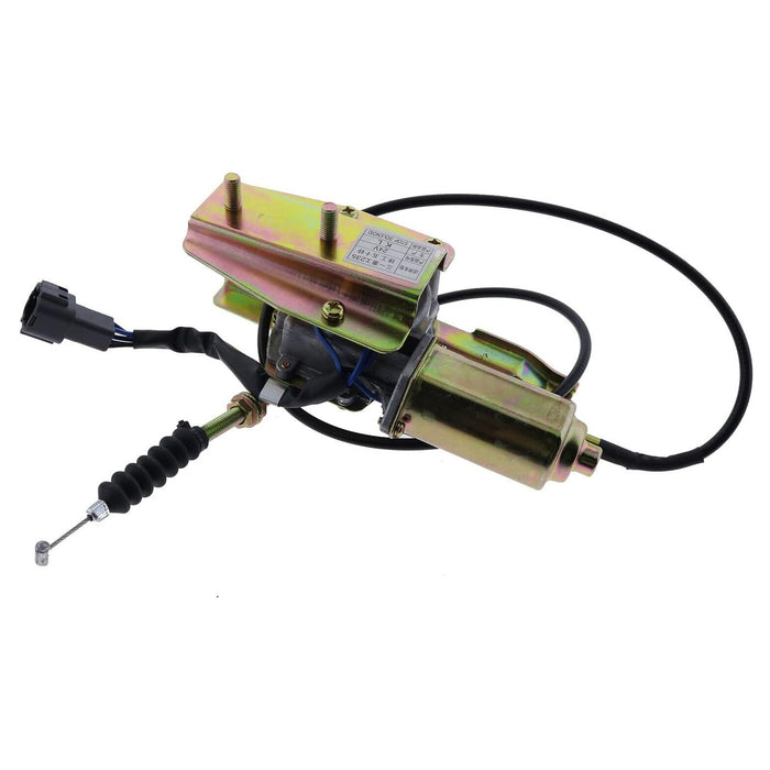 DURAFORCE 24V Stop Solenoid 0C29-1819002270 for Case Excavator XCG230 Isuzu Engine