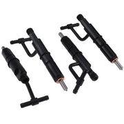DURAFORCE 4Pcs Fuel Injector 8944422241 for Isuzu 4JA1 4JB1 4JC1 Hitachi EX40 EX45 EX60UR