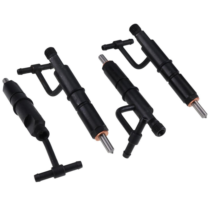 DURAFORCE 4Pcs Fuel Injector 8944422241 for Isuzu 4JA1 4JB1 4JC1 Hitachi EX40 EX45 EX60UR