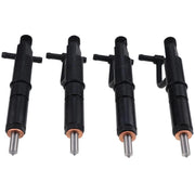 DURAFORCE 4Pcs Fuel Injector 8944422241 for Isuzu 4JA1 4JB1 4JC1 Hitachi EX40 EX45 EX60UR