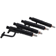 DURAFORCE 4Pcs Fuel Injector 8944422241 for Isuzu 4JA1 4JB1 4JC1 Hitachi EX40 EX45 EX60UR