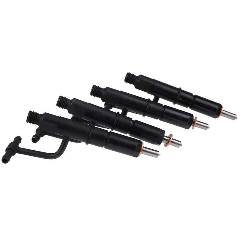 DURAFORCE 4Pcs Fuel Injector 8944422241 for Isuzu 4JA1 4JB1 4JC1 Hitachi EX40 EX45 EX60UR