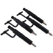 DURAFORCE 4Pcs Fuel Injector 8944422241 for Isuzu 4JA1 4JB1 4JC1 Hitachi EX40 EX45 EX60UR