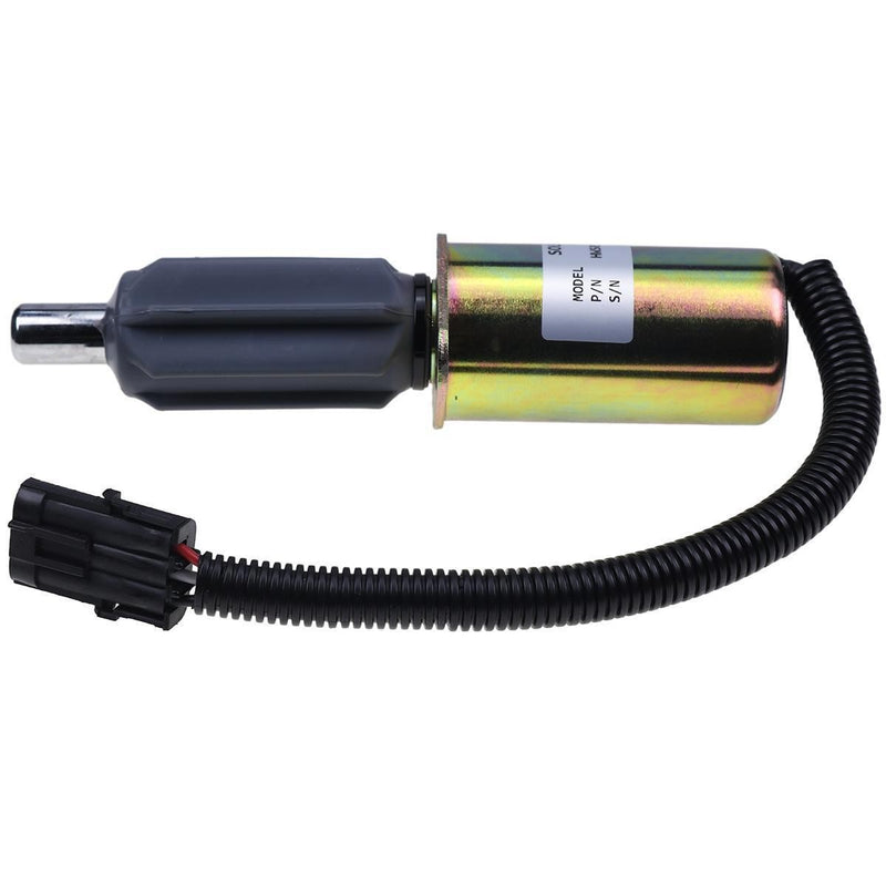 DURAFORCE 12V Fuel Shutdown Stop Solenoid 3921978 for Cummins 6C8.3 6CT 6CTA 4B3.9 6B5.9