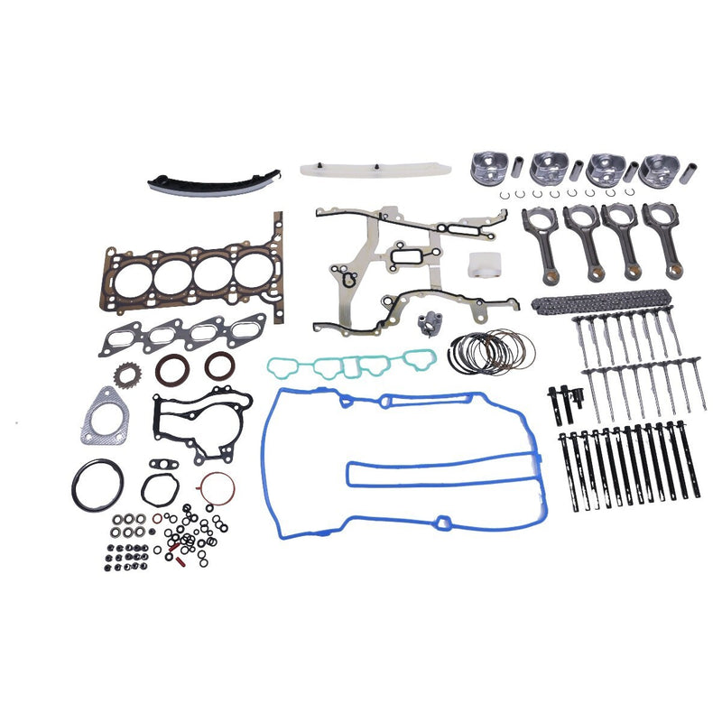 DURAFORCE Engine Pistons Overhaul Rebuild Kit - Con Rods For 11-16 Chevy Cruze Buick 1.4L