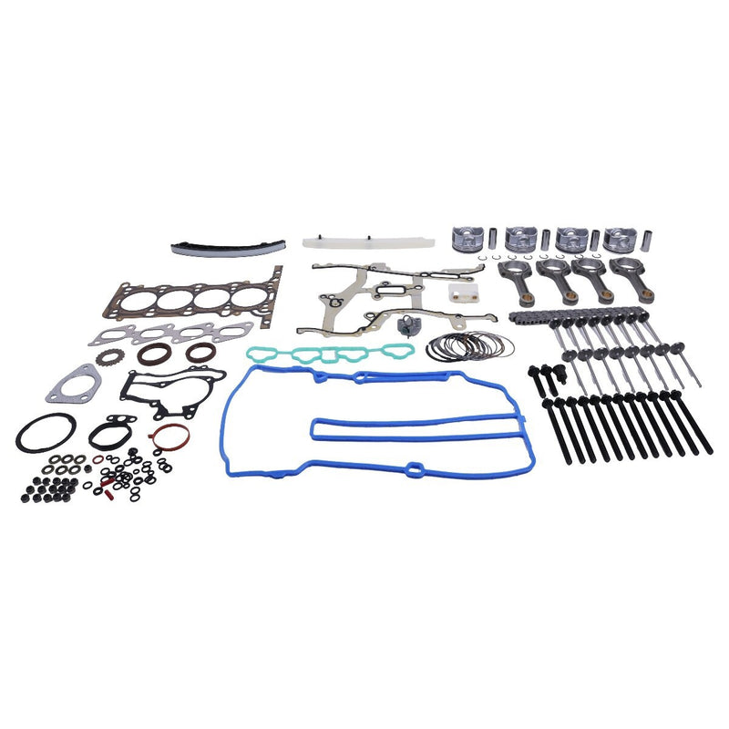 DURAFORCE Engine Pistons Overhaul Rebuild Kit - Con Rods For 11-16 Chevy Cruze Buick 1.4L