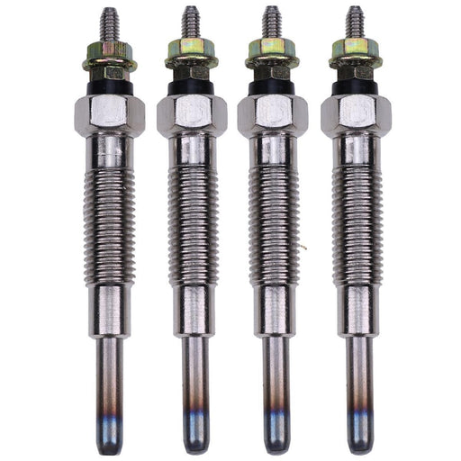 DURAFORCE 4Pcs 12V Glow Plug 32A66-04101 for Mitsubishi S4Q2 S4S F18B FD28 FD35A