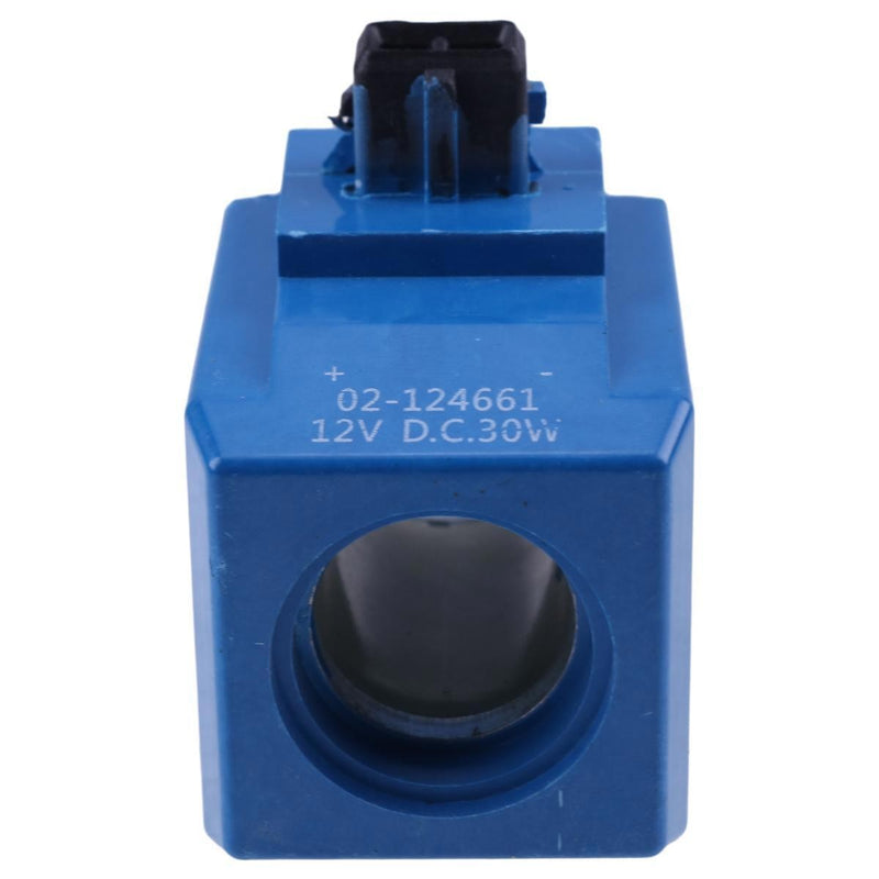 DURAFORCE 12V 30W Solenoid Valve Coil 02/124661 02-124661 02124661 for Eaton Vickers