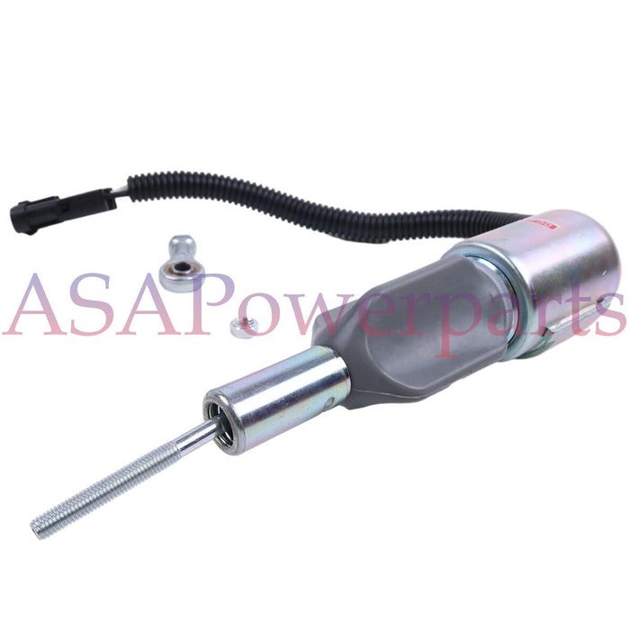 DURAFORCE 24V Stop Solenoid 6733-81-9130 for Komatsu 4D102E 6D102E WA270-3 WA250-3 WA120-3