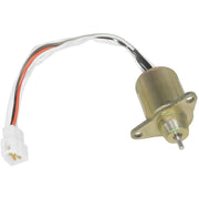 DURAFORCE 12V Fuel Shut Off Stop Solenoid Valve 2503531 for Yanmar Cummins Excavator