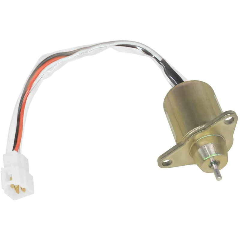 DURAFORCE 12V Fuel Shut Off Stop Solenoid Valve 2503531 for Yanmar Cummins Excavator