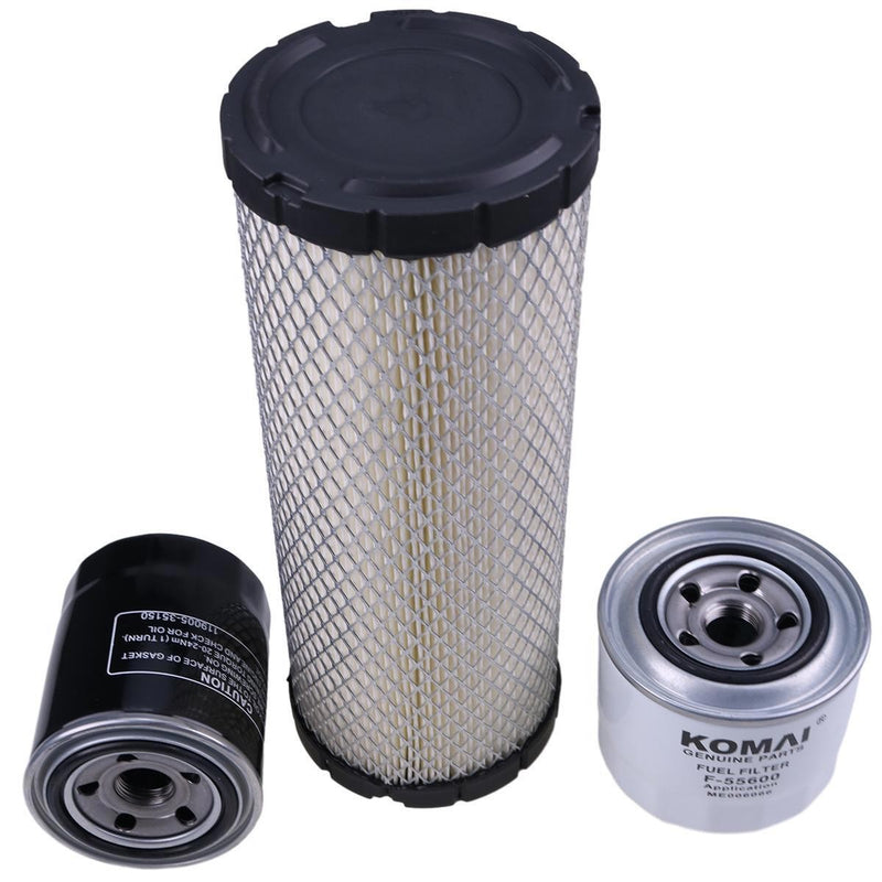 DURAFORCE Filter Kit LVA21201 for Yanmar 3TNV88 3TNV82A John Deere 2027R 2032R 2520 2720