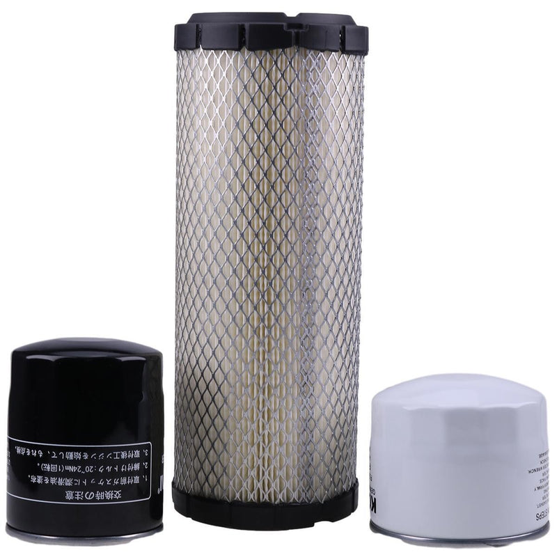 DURAFORCE Filter Kit LVA21201 for Yanmar 3TNV88 3TNV82A John Deere 2027R 2032R 2520 2720