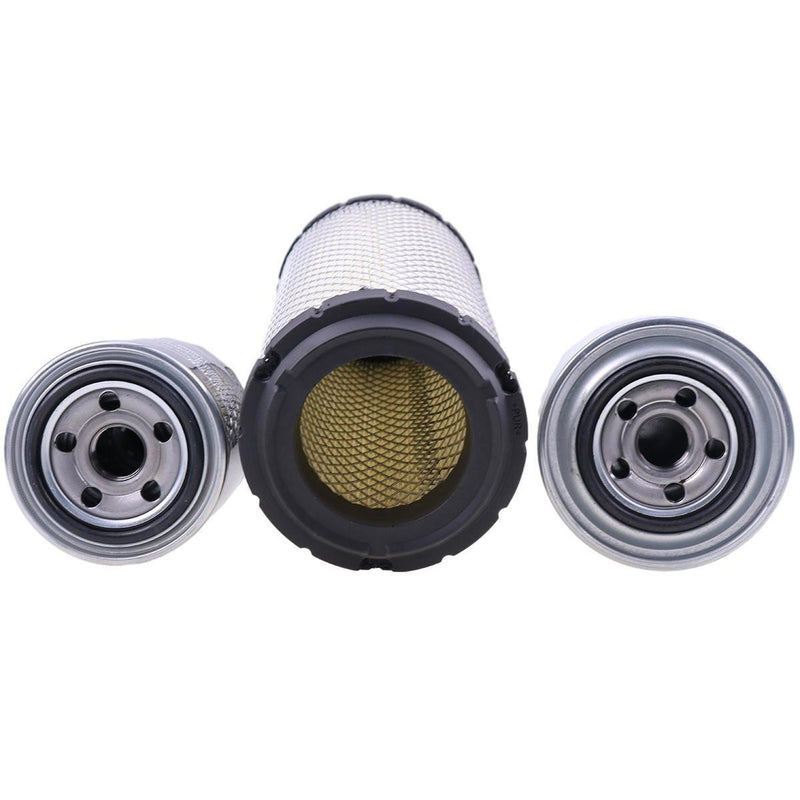 DURAFORCE Filter Kit LVA21201 for Yanmar 3TNV88 3TNV82A John Deere 2027R 2032R 2520 2720