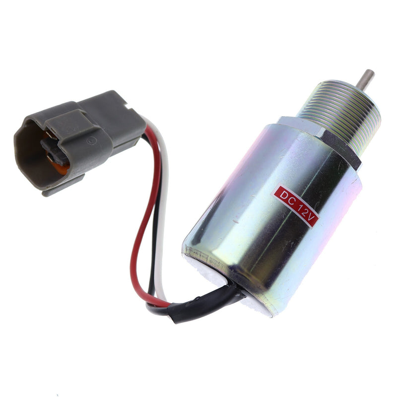 DURAFORCE Shutoff Solenoid J7415748 PJ7 415748 for Volvo EC13 EC15 EC15B EC20 EC20B EC25