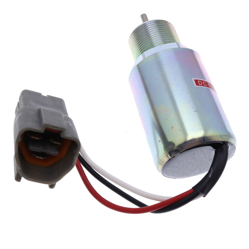 DURAFORCE Shutoff Solenoid J7415748 PJ7 415748 for Volvo EC13 EC15 EC15B EC20 EC20B EC25