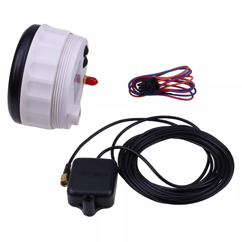 DURAFORCE GPS Speedometer Odometer B07DY3MBJL 12V/24V 85mm 0-80MPH 0-120km/h for Eling