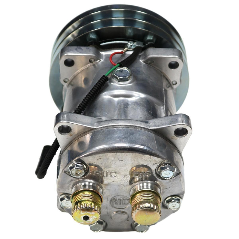 DURAFORCE SD7H15 A/C Compressor 1990760C2 for CASE Wheel Loader 921C