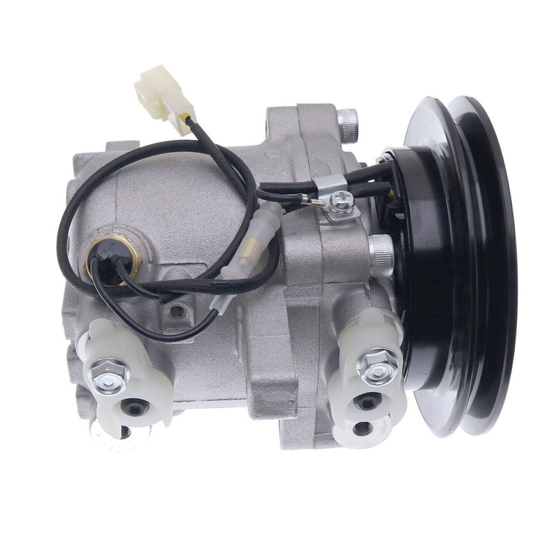 DURAFORCE A/C Compressor T2055-72210 for Kubota Excavator KX080-3 KX121-3 KX161-3 U45-3