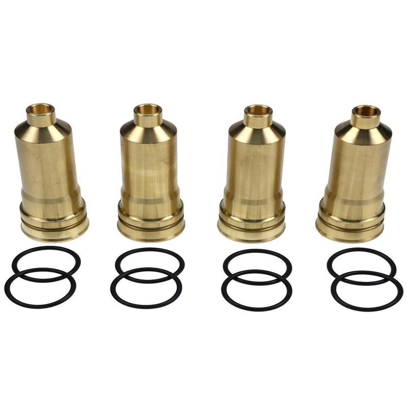 DURAFORCE 4X Injector Sleeve 8-97606661-0 for Isuzu Engine 4HK1 Hitachi Excavator ZX200-3