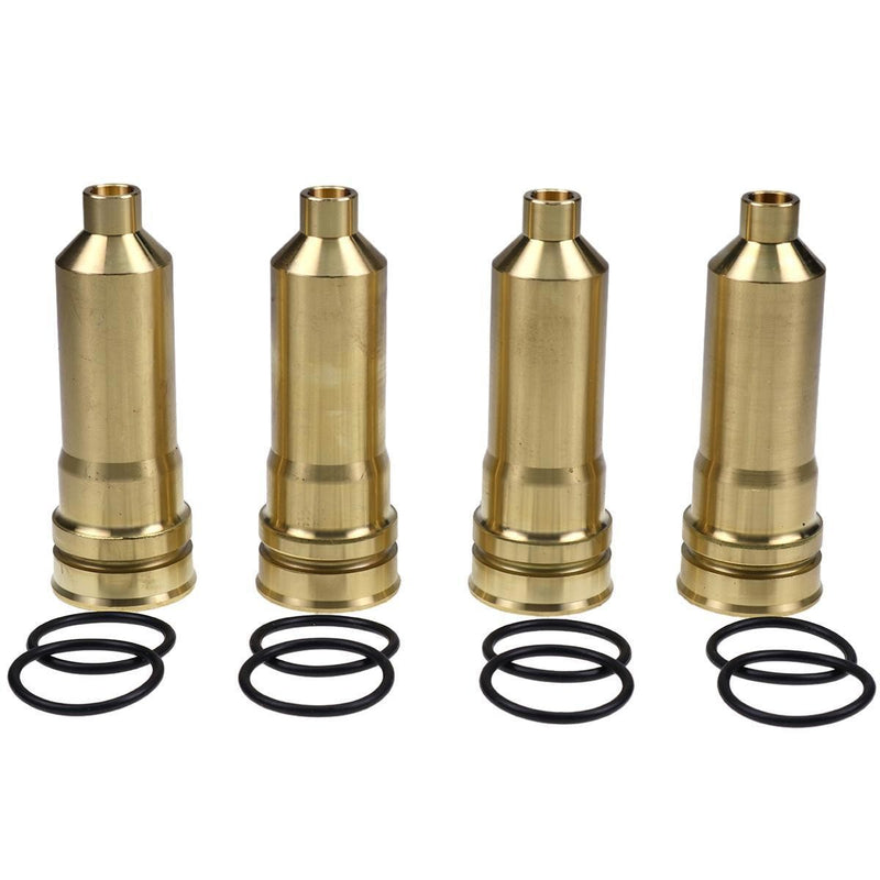 DURAFORCE 4X Injector Sleeve 8-97606661-0 for Isuzu Engine 4HK1 Hitachi Excavator ZX200-3