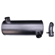 DURAFORCE Muffler Silencer 4448414 for Isuzu 6BG1 Hitachi ZX225US ZX230 ZX240K ZX240LC-3G