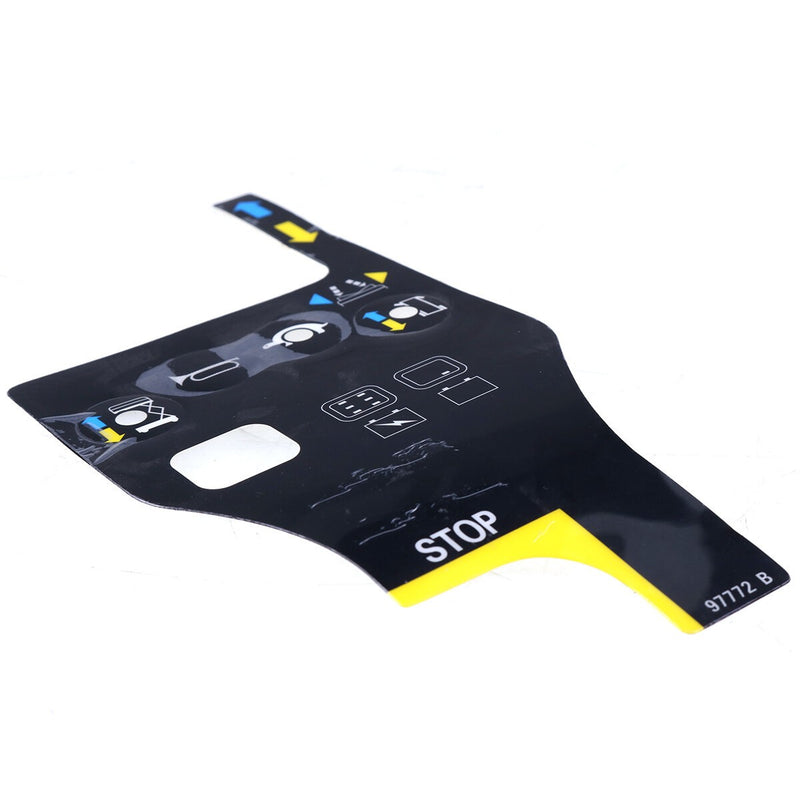 DURAFORCE 3X Control Box Overlay Decal 97772GT for Genie GR-12 GR-15 GR-20 GS-1530 GS-1930