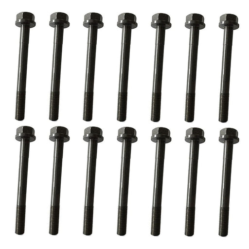 DURAFORCE 14 PCS Cylinder Head Bolt 129150-01200 for Yanmar 3TNV88 3TNV84 3TNE88 3TNE84