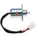 DURAFORCE 12V Fuel Shut Down solenoid 7023161 for JLG Lift Kubota D905 Engine