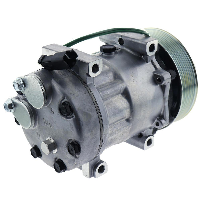 DURAFORCE SD7H15 A/C Compressor VOE11412631 VOE15082727 for Volvo EC330 EC360 EC460 EC700