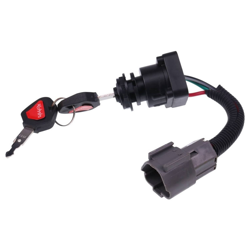 DURAFORCE Starter Switch w/Keys 32771-31822 for Kubota Backhoe Loader L39 L45 L47 L48 M59