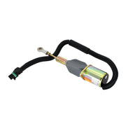 DURAFORCE Shutoff Solenoid RE504223 for John Deere Engine 7.6L 6076 8.1L 6081 Buncher 653E