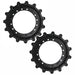 DURAFORCE 2Pcs 15 Teeth 16 Holes Drive Sprocket 7270159 for Bobcat Loader T630 T650
