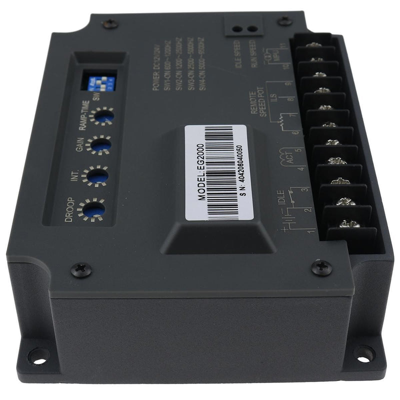 DURAFORCE EG2000 Electronic Engine Speed Governor Controller Generator Controller Panel