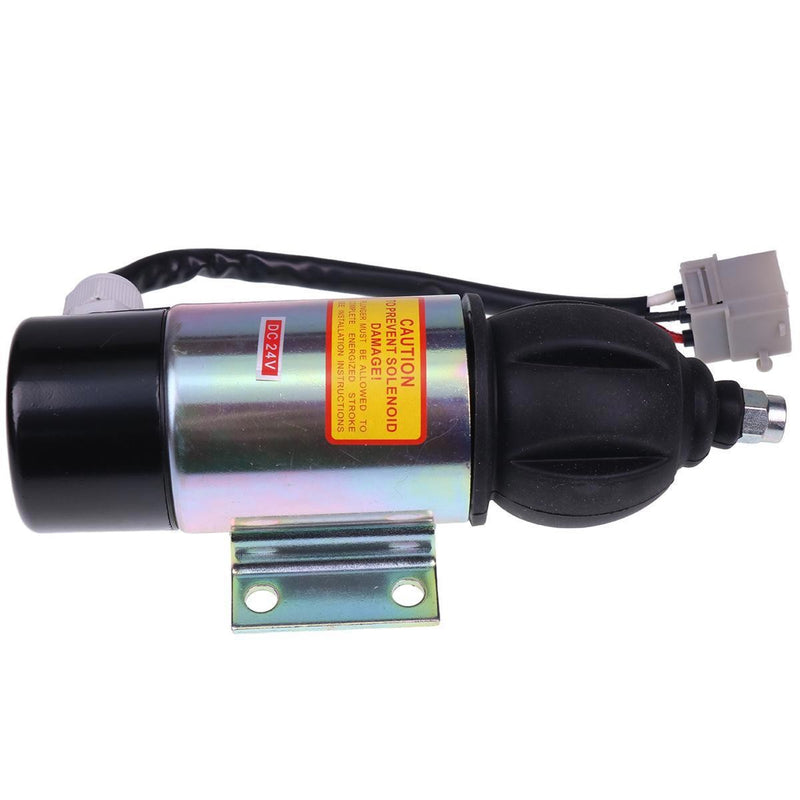 DURAFORCE 24V Stop Solenoid Valve 881531 for Volvo Penta TAMD70E TAMD70D AQD70D 24V 3WIRES